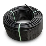 لفة أنابيب بلاستيك HDPE ضغط 12.5 بار PE 80 قطر خارجي 40 مم SDR 11 لون أسود
