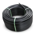 لفة أنابيب بلاستيك HDPE ضغط 12.5 بار PE 80 قطر خارجي 40 مم SDR 11 لون أسود