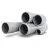 UPVC Pipes Nominal Pressure 4 Bar Outside Diameter 225 mm Thickness 4.5 mm Gray - Image 1