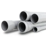 UPVC Pipes Nominal Pressure 4 Bar Outside Diameter 280 mm Thickness 5.5 mm Gray