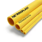 Neproplast HDPE Pipes PE 80 Pressure 12.5 Bar Diameter 450 mm Thickness 40.9 mm Yellow | NEPROPLAST