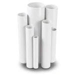 مواسير UPVC قطر خارجي 40 مم سمك 1.8 مم لون أبيض