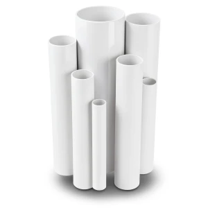 مواسير UPVC قطر خارجي 40 مم سمك 1.8 مم لون أبيض