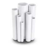 مواسير UPVC قطر خارجي 50 مم سمك 1.8 مم لون أبيض