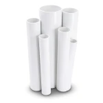 مواسير UPVC قطر خارجي 110 مم سمك 2.2 مم لون أبيض