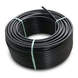 لفة أنابيب بلاستيك HDPE ضغط 20 بار [PE 100] قطر خارجي 110 مم SDR 9 لون أسود