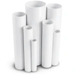 مواسير UPVC قطر خارجي 160 مم سمك 3.2 مم لون أبيض