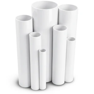 مواسير UPVC قطر خارجي 160 مم سمك 3.2 مم لون أبيض