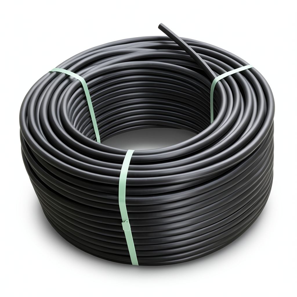 HDPE Coil Pipe PN 20 Bar PE 100 OD 140 mm SDR 9 Black