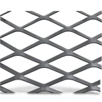 Hot Rolled (Black) Steel Expanded Metal Mesh Thickness 2 mm Width 1.22 M Length 4 M