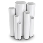 مواسير UPVC قطر خارجي 250 مم سمك 6.1 مم لون أبيض