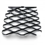 Hot Rolled (Black) Steel Expanded Metal Mesh  Bahri Thickness 1.8 mm Width 1.22 meter Length 6 meter | Bait Al Tatawor Company