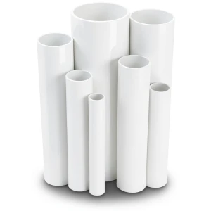 مواسير UPVC قطر خارجي 315 مم سمك 7.7 مم لون أبيض