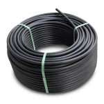 لفة أنابيب بلاستيك HDPE ضغط 12.5 بار PE 80 قطر خارجي 40 مم SDR 11 لون أسود