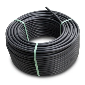 لفة أنابيب بلاستيك HDPE ضغط 12.5 بار PE 80 قطر خارجي 40 مم SDR 11 لون أسود