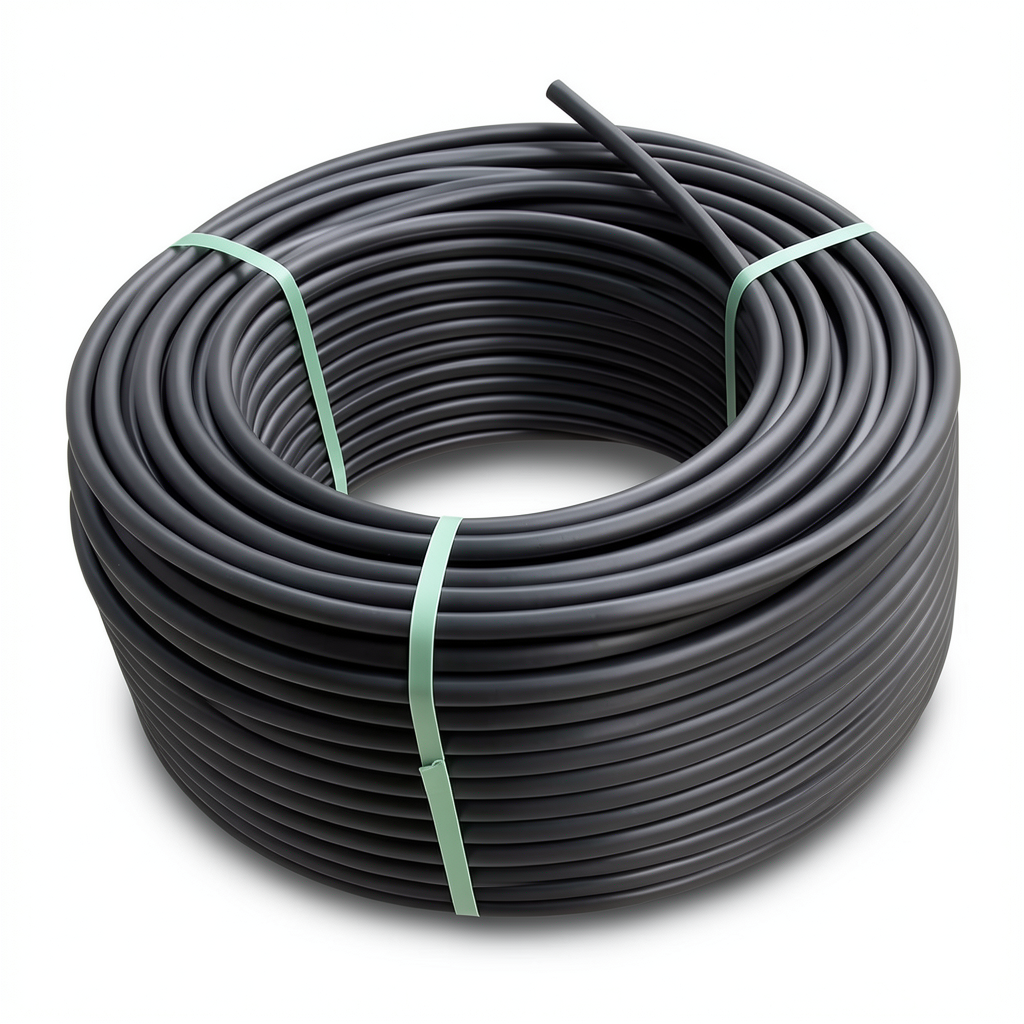 HDPE Plastic Coil Pipe PN 12.5 Bar PE 80 40 mm SDR 11 Black