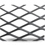 Hot Rolled Steel Expanded Metal Mesh Thickness 1.7 mm Width 1.22 m Length 5 m