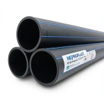 Neproplast HDPE Pipes PE 80 Pressure 12.5 Bar Outside Diameter 225 mm Thickness 20.5 mm Black | NEPROPLAST