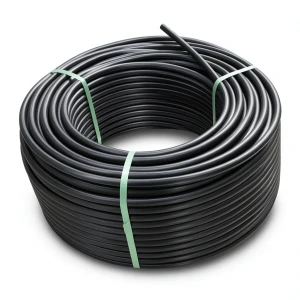 لفة أنابيب HDPE ضغط 12.5 بار PE 80 قطر خارجي 63 مم SDR 11 لون أسود