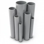 مواسير UPVC التقنية العصرية  مقاس   ¼ 1 إنش سمك 1.78 مم لون رمادي