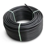 لفة أنابيب بلاستيك HDPE ضغط 12.5 بار PE 80 قطر خارجي 90 مم SDR 11 لون أسود
