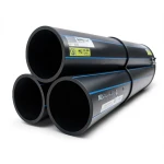 HDPE Pipes PE 80 Pressure 12.5 Bar Outside Diameter 315 mm Thickness 28.6 mm Black | NEPROPLAST