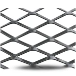 Hot Rolled Black Steel Expanded Metal Mesh Thickness 2 mm Width 1.22 m Length 5 m