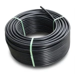 لفة أنابيب بلاستيك HDPE ضغط 12.5 بار PE 80 قطر خارجي 125 مم SDR 11 لون أسود