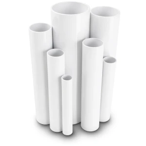 مواسير UPVC قطر خارجي 110 مم سمك 3.2 مم لون أبيض