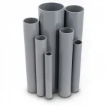 UPVC Pipes Modern Technology Schedule 40  Size ½ inch Thickness 2.77 mm Gray Colour