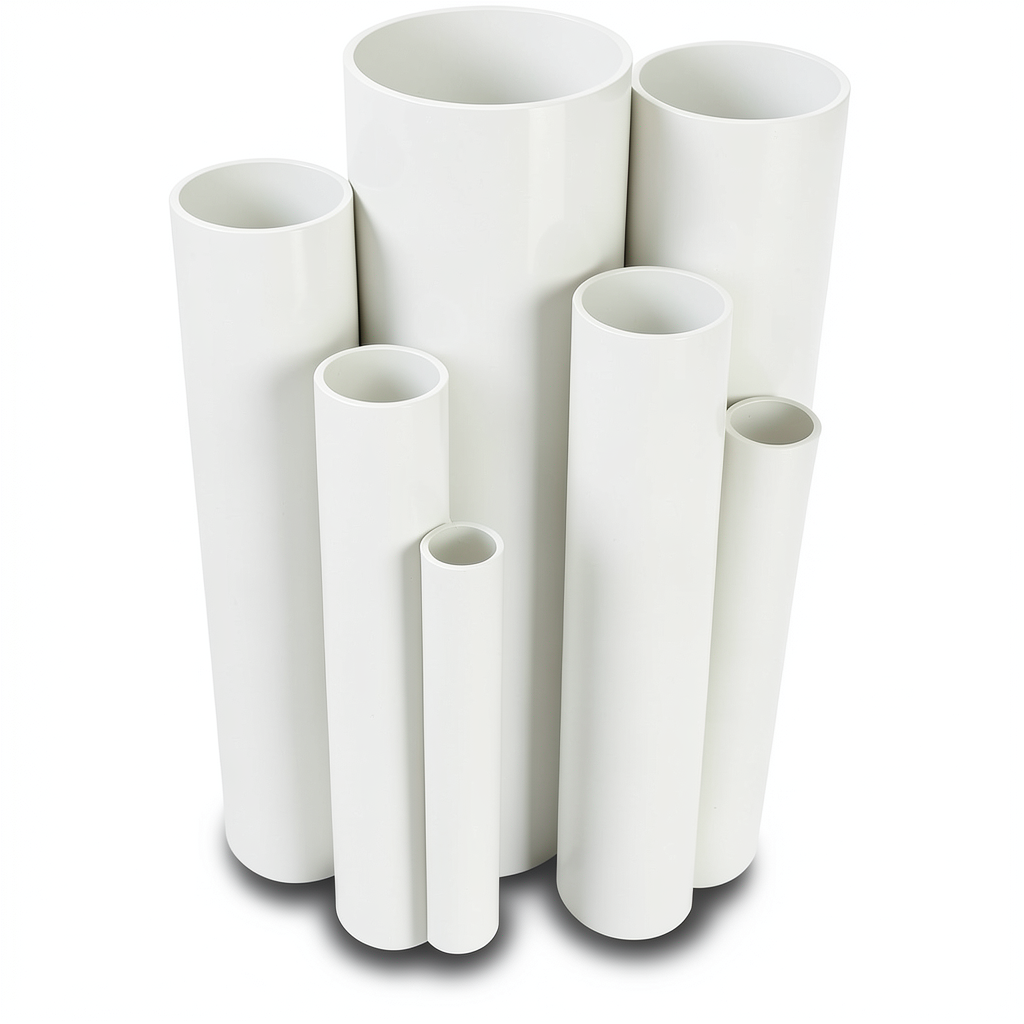 مواسير UPVC قطر خارجي 82 مم سمك 3.2 مم لون أبيض