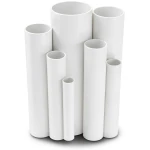 مواسير UPVC قطر خارجي 110 مم سمك 3.2 مم لون أبيض