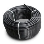 لفة أنابيب HDPE ضغط 16 بار PE 80 قطر خارجي 20 مم SDR 9 لون اسود