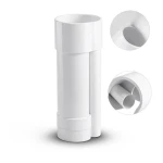 مواسير UPVC قطر خارجي 160 مم سمك 3.3 مم لون أبيض