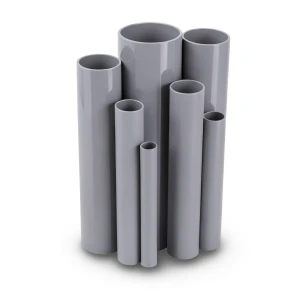 UPVC Pipes Outside Diameter 40 mm Thickness 1.8 mm Gray