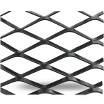 Hot Rolled Black Steel Expanded Metal Mesh Thickness 2 mm Width 1.22 m Length 6 m