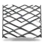 Hot Rolled (Black) Steel Expanded Metal Mesh Thickness 1.7 mm Width 1.22 m Length 7 m