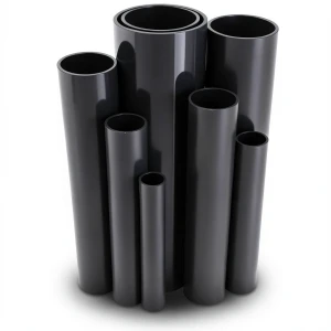 مواسير UPVC قطر خارجي 75 مم سمك 1.8 مم لون أسود