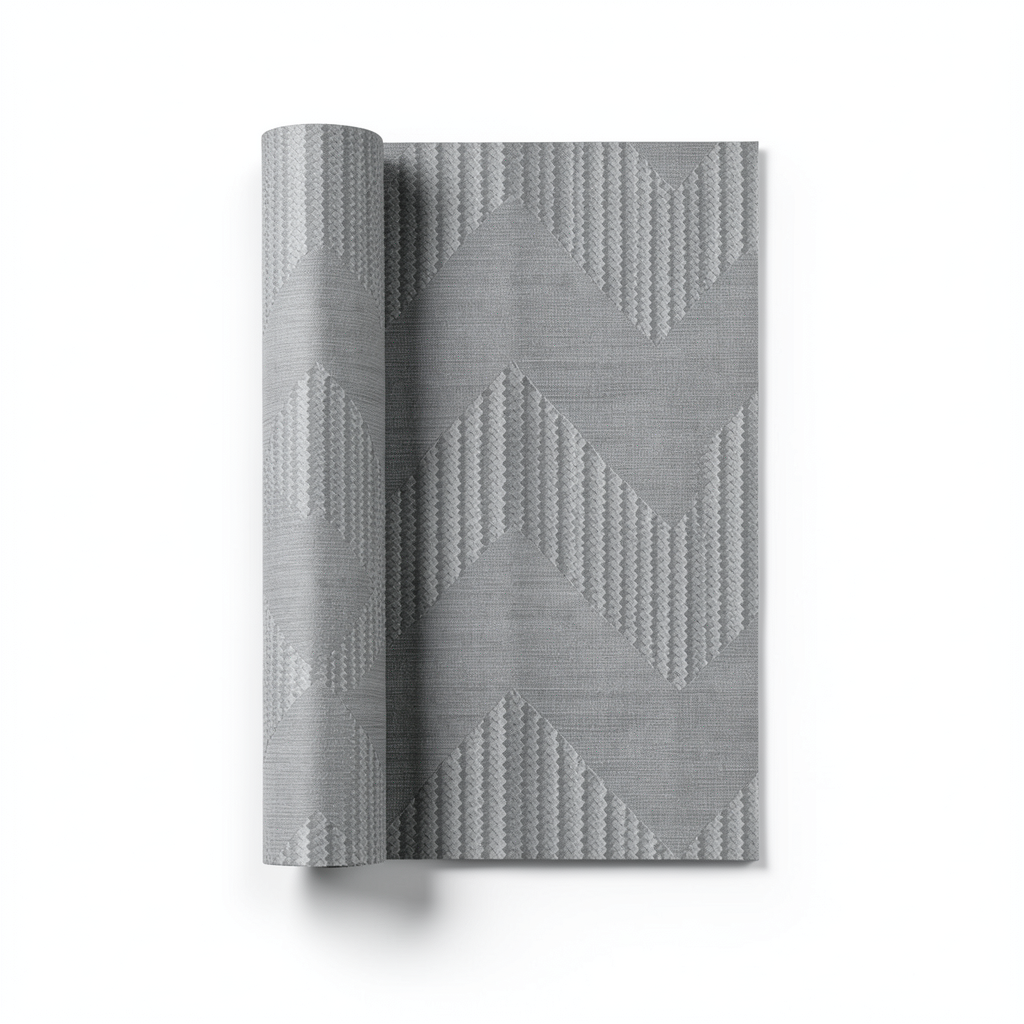 Italian Wall Covering 10m x 0.73m Gray, Model 44852