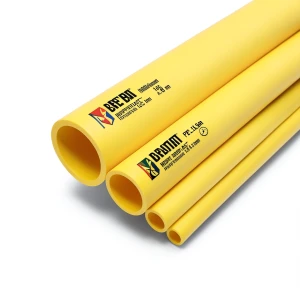 HDPE Pipes PE 80 Pressure 12.5 Bar Diameter 160 mm Thickness 14.6 mm Yellow | NEPROPLAST