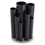 مواسير UPVC قطر خارجي 125 مم سمك 2.5 مم لون أسود