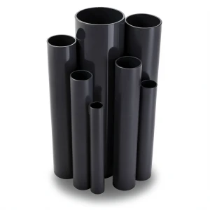 UPVC Pipes Outside Diameter 125 mm Thickness 2.5 mm Black