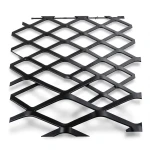 Bait Al Tatawor Hot Rolled Black Expanded Metal Mesh 2mm Thickness 1.22m x 7m for Construction Reinforcement