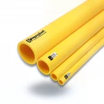 Neproplast HDPE Pipes PE 80 Nominal Pressure 10 Bar Outside Diameter 225 mm Thickness 16.6 mm Color Yellow