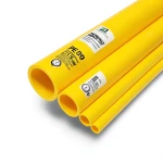 HDPE Pipes PE 80 Pressure 12.5 Bar Diameter 315 mm Thickness 28.6 mm Yellow | NEPROPLAST