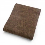 Italian Wallpaper Brown Color Pattern Design, Size 10mx0.70m, Model 14086