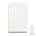 German Plain Wallpaper 10 m x 0.53 m Off White, Model 1021514