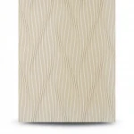 German wavy wallpaper, size 10 m x 0.53 m, beige color, model 10033-02