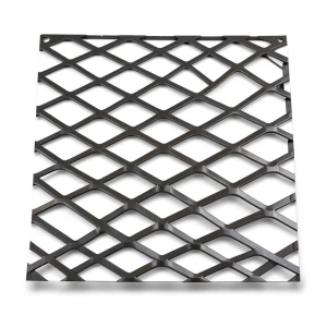 Hot Rolled Black Steel Expanded Metal Mesh Thickness 1.8 mm Width 1.22 m Length 4 m