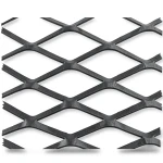 Hot Rolled (Black) Steel Expanded Metal Mesh Thickness 2 mm Width 1.22 M Length 4 M